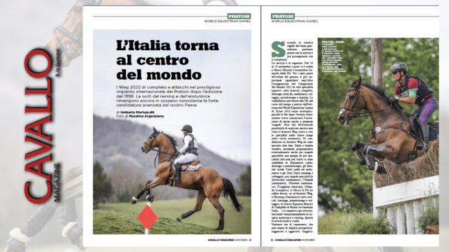 L'Italia torna la centro del mondo equestre - Cavallo Magazine di dicembre 2019