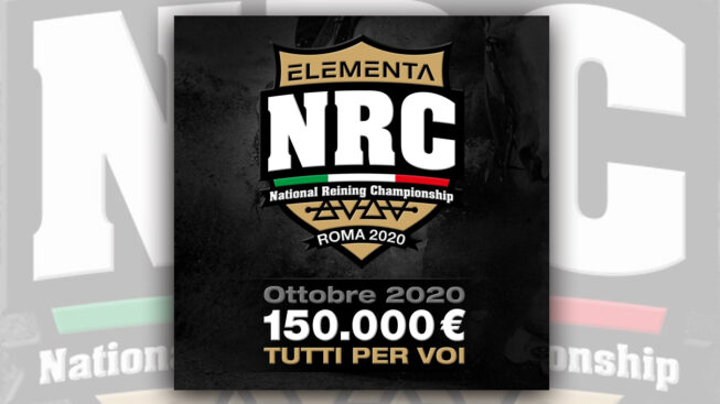 Elementa National Reining Championship: 150mila euro tutti per voi