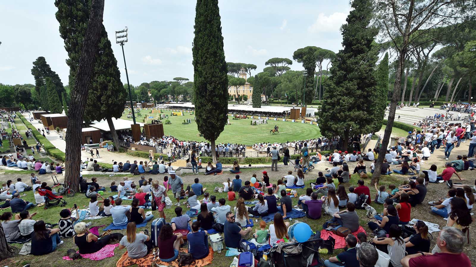 Sport Equestri: Piazza di Siena rinviato al 2021, dal 26 al 30 maggio, Villa Borghese a Roma ©Coni/Simone Ferraro