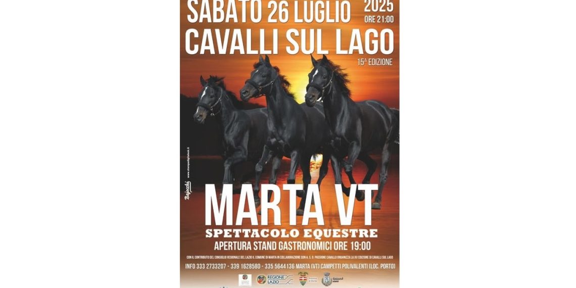 A Marta con ‘Cavalli sul Lago’ arriva ‘Il Sogno’