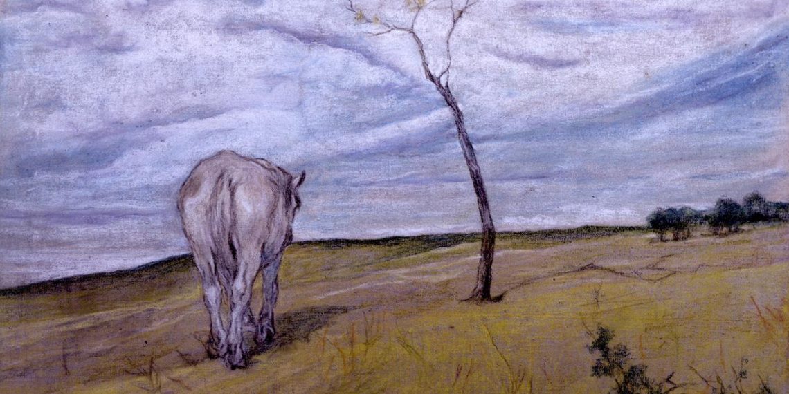 “Cavallo bianco al pascolo” di Fattori: un’opera spontanea