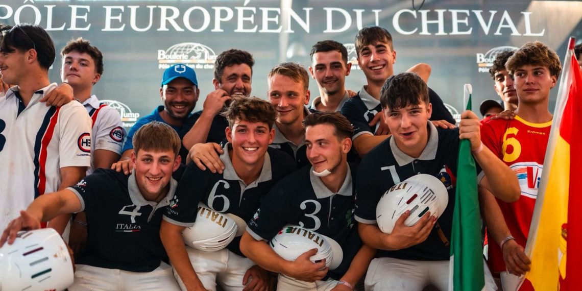 Per la prima volta l’Italia è oro agli Europei di Horseball U21
