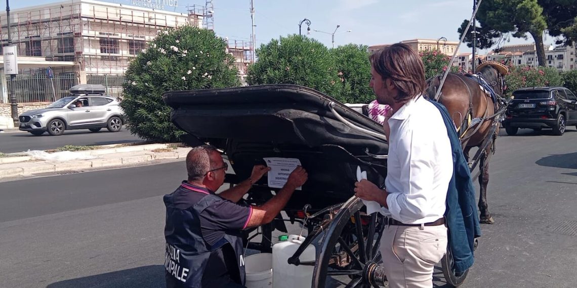 Palermo, multe non bastano? Si sequestra la carrozza