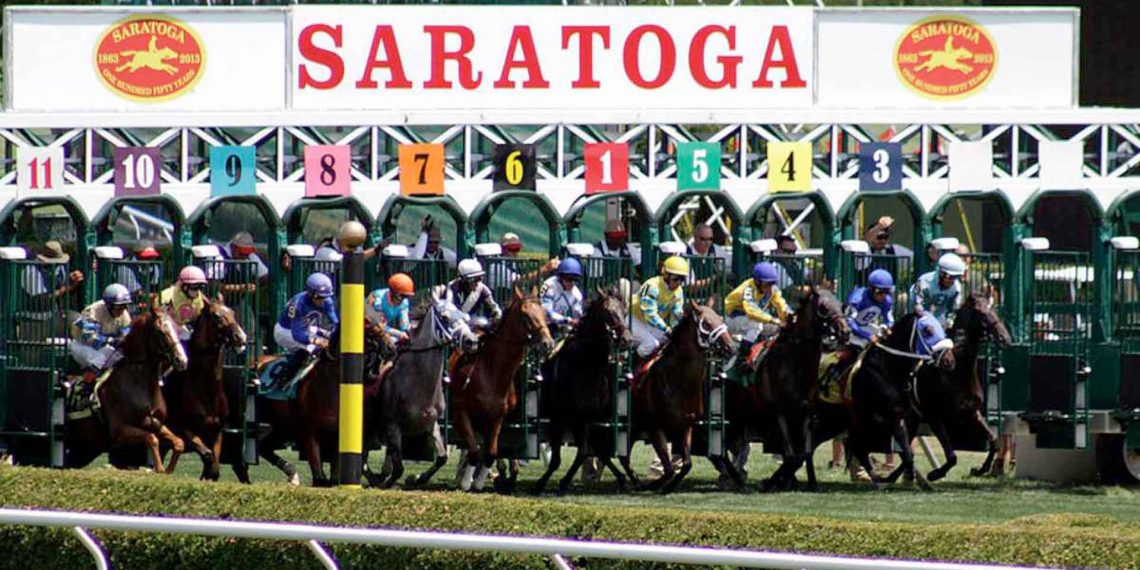 A Saratoga errore sul posizionamento delle gabbie di partenza