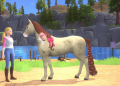Su Barbie Horse Trails puoi spazzolare e curare il tuo pony. Fonte: Gamereactor