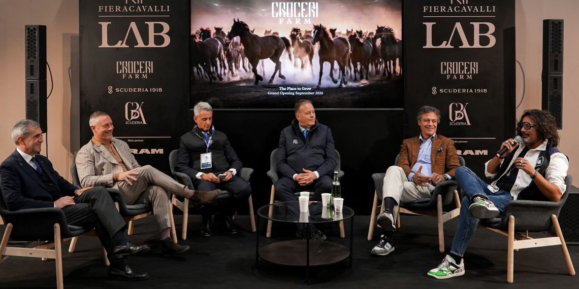 FIERACAVALLI LAB Presentazione Croceri Farm Marco Di Paola Maurizio Croceri Armando Di Ruzza Federico Bricolo Emanuele Anchisi Alessandro Borghese 1140x570