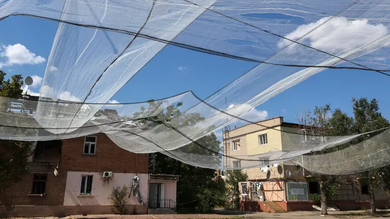 reti anti droni a orikhiv nella regione di zaporizhzhia 1