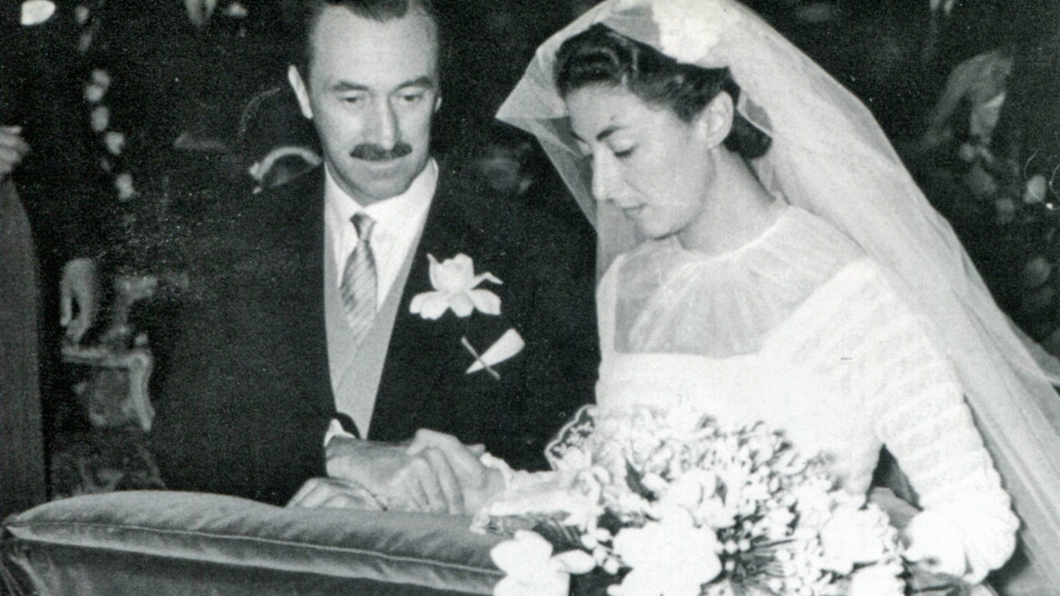 1953 09 07 Villar Perosa matrimonio con Maria Sole Agnelli OK