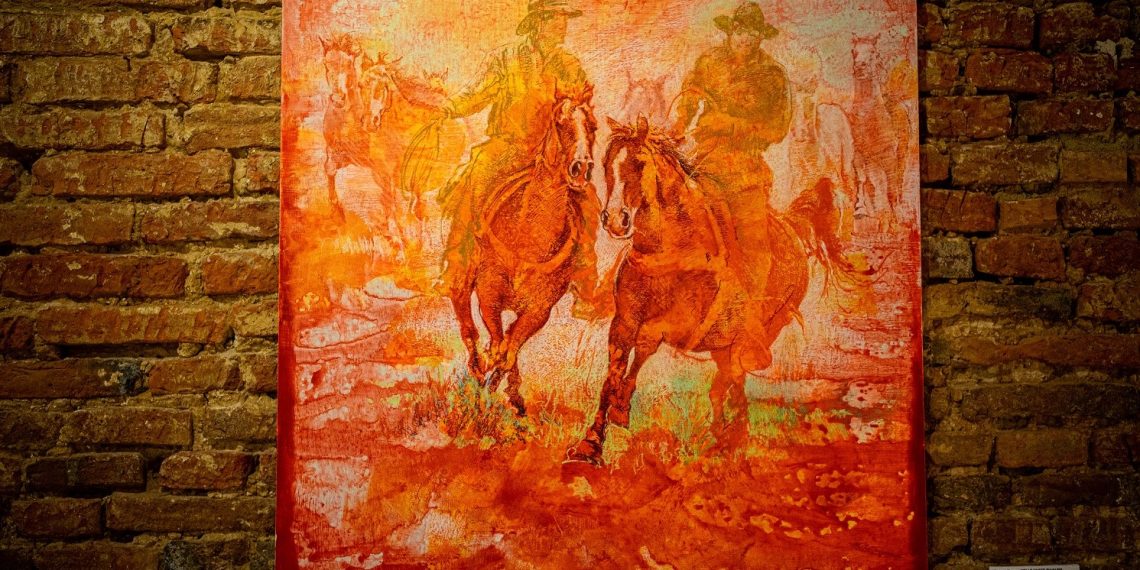 Regali d’Arte, Marta Mangiabene: l’energia pura dei cavalli dipinta a colori