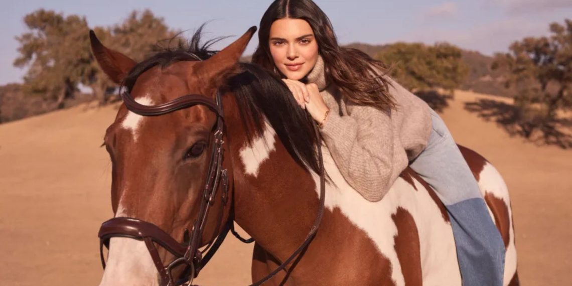 Kendall Jenner e i cavalli