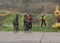 Sardegna, il ciclone Harry allenta la presa: salvati 3 cavalli dai Vigili del Fuoco