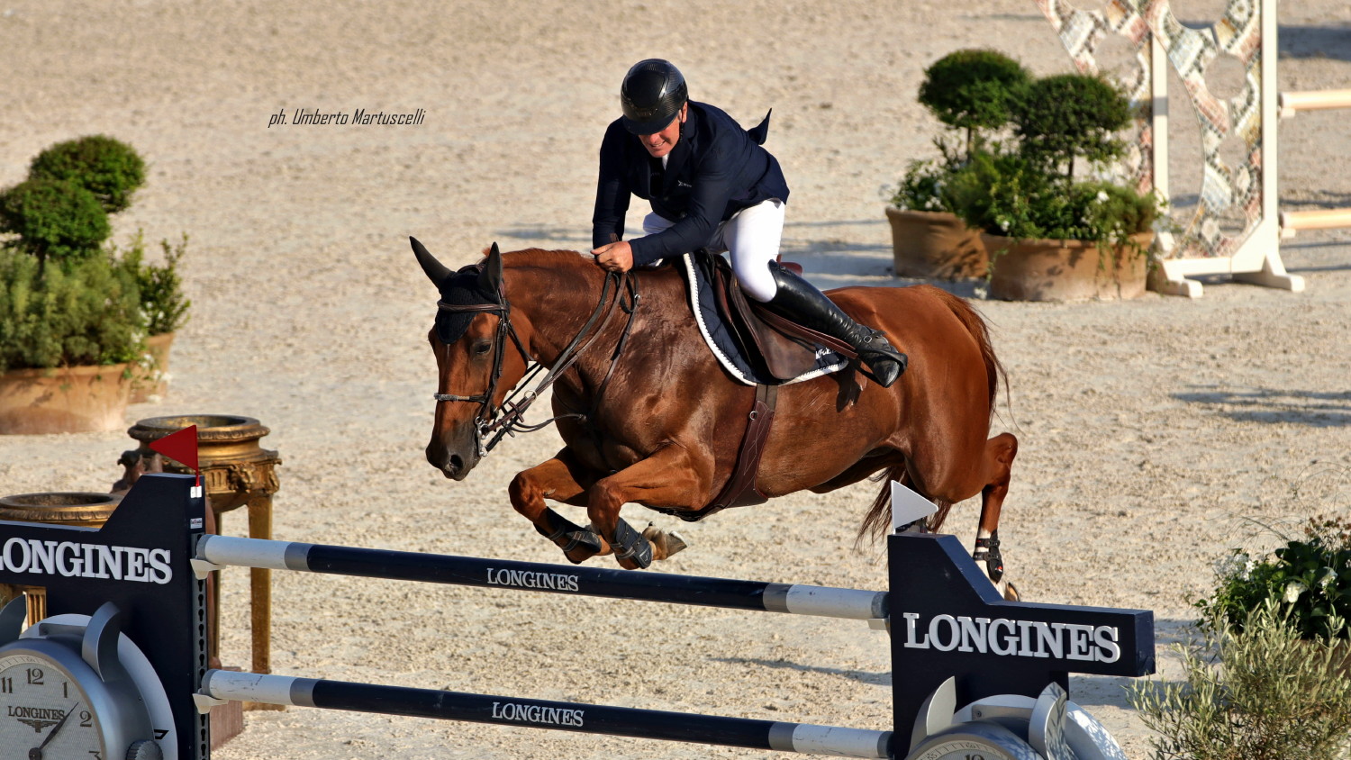 CSI Roma LGCT Roger Yves Bost su Ballerine du Vilpion OK