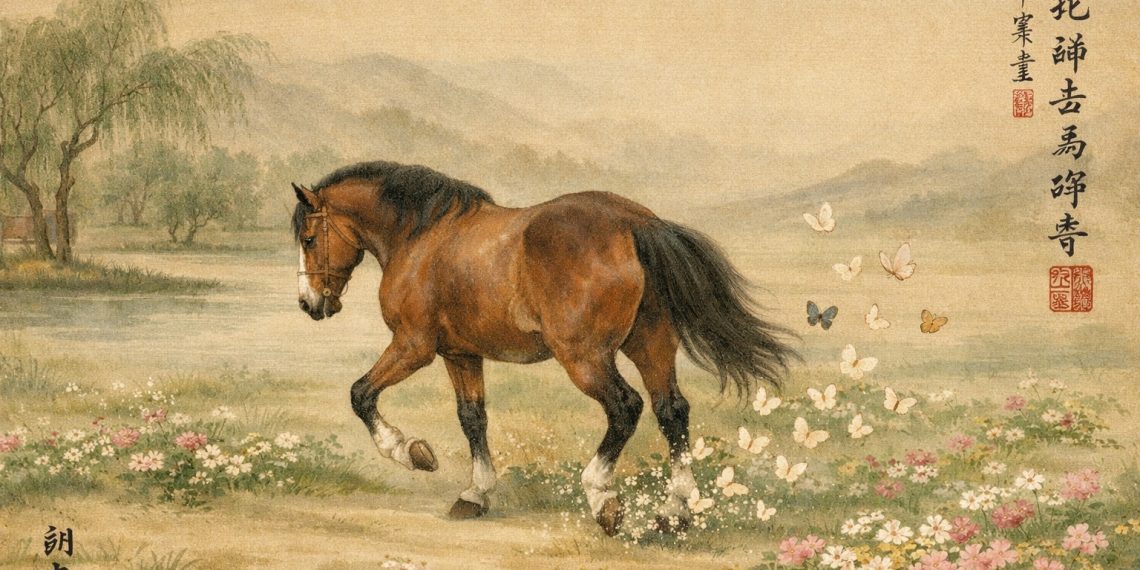 Cina, una antica gara di pittura: e il cavallo che li ha profumati…