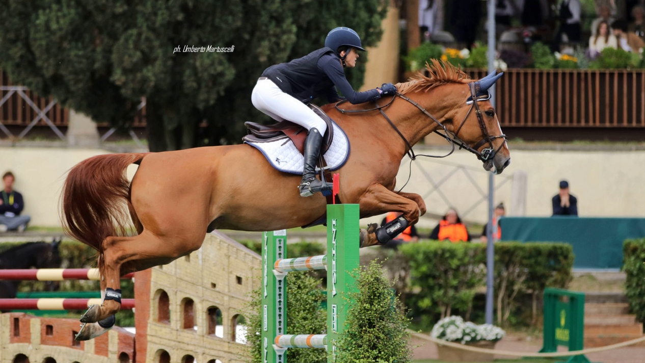 CSIO Roma Antonia Vita Pinardi su Los Angeles OK