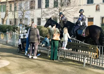 Polizia municipale di Firenze: sempre più vicina ai cittadini, anche grazie ai cavalli