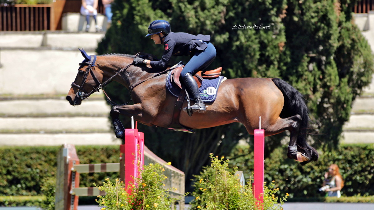 CSIO Roma Giulia Martinengo Marquet su Delta de lIsle OK