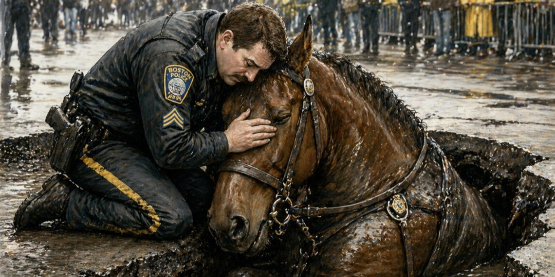 Un incidente, la compassione, la calma, l’empatia: con lieto fine